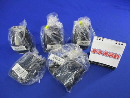 ダクトエンドキャップ (5個入)(ブラック) DE-70