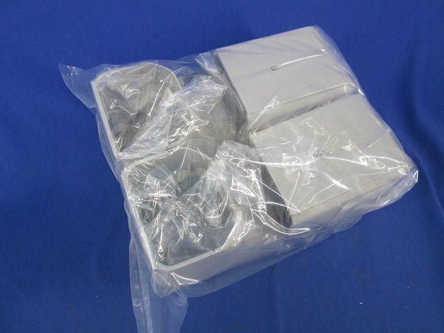 インターナルエルボ80型(4個入)(グレー) DAS4180H