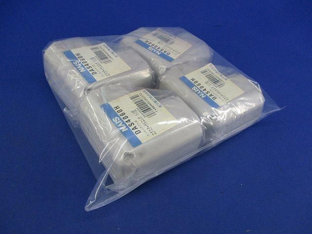 エクスターナルエルボ60型(4個入)(グレー) DAS4060H