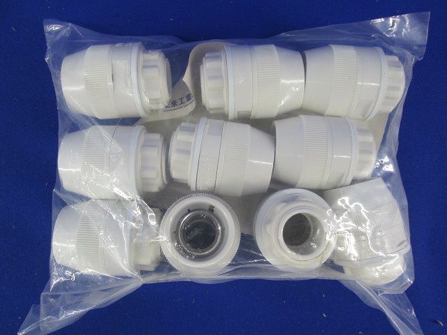 マシンフレクコネクタ(防水型)(10個入)(ミルキーホワイト) MFPK-14SM