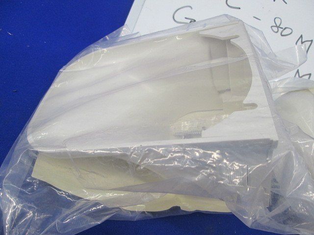 コーナーカバー・ダクト曲ガリセット(混在3個入)(ミルキーホワイト) GKC-80M他