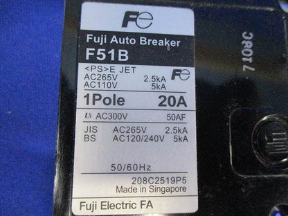 オートブレーカ1P20A(2個入) F51B