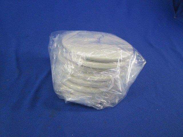 モダン丸型電話線プレート(取付枠付)(8個入) WN6080