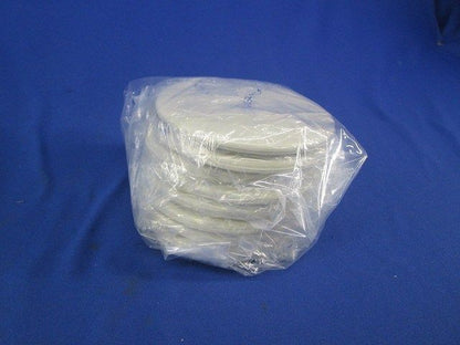 モダン丸型電話線プレート(取付枠付)(8個入) WN6080