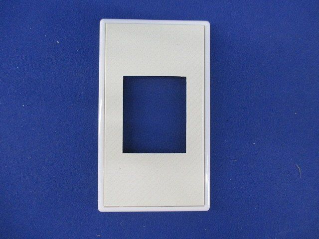 カラープレート?型 角型コンセント用(白)(10個入) DG5621W