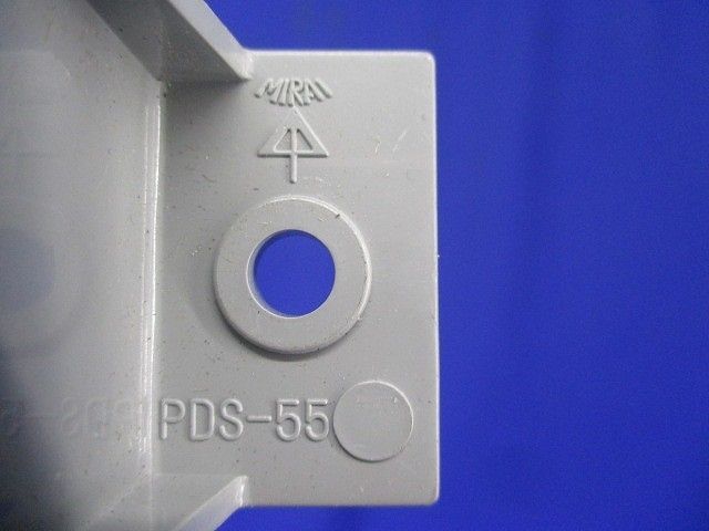 プラスチックダクト用サドル(10組入)グレー PDS-55