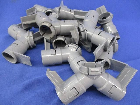 デッキプレート用送りエンド(12個入)グレー CDE-16FDW