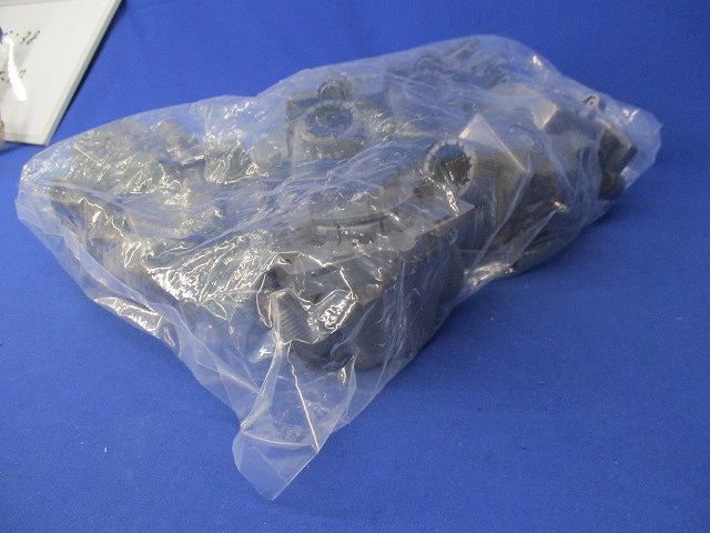 デッキプレート用両口エンド(１０個入)グレー PFS-16SEF