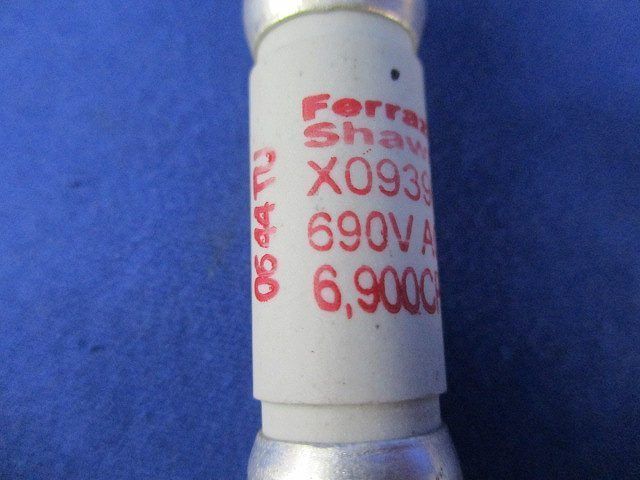 ヒューズ(6個入) 690VAC20A