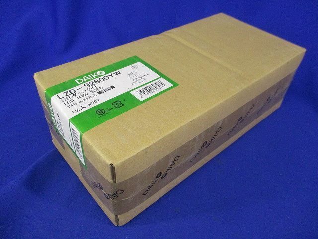 LEDダウンライトΦ75(電球色)電源無 LZD-92800YW