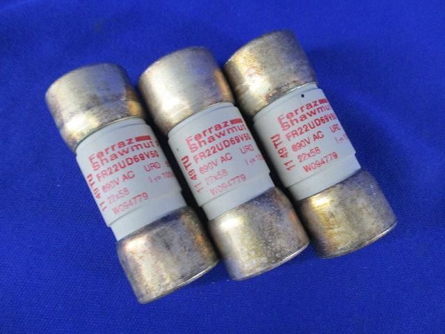 ヒューズ(3個入) FR22UD69V50