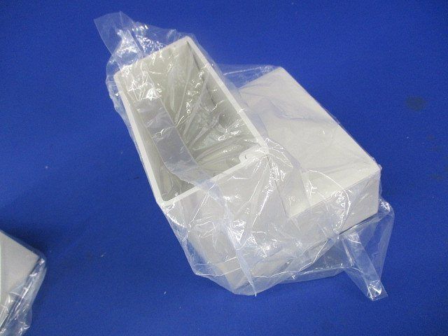 エムケーダクト付属品 内マガリ 130×60型 ミルキーホワイト(2個入) MDU1363