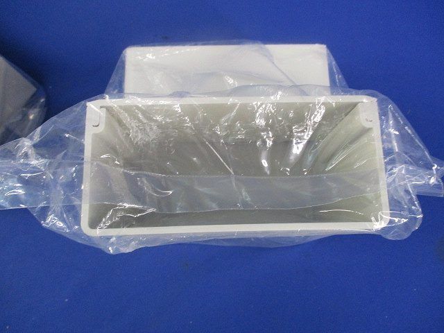 エムケーダクト付属品 内マガリ 130×60型 ミルキーホワイト(2個入) MDU1363
