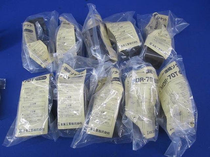 モールダクト付属品セット(混在12個入)チョコ MDE-70T他