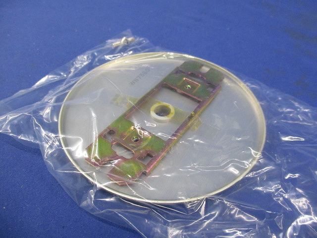 新金属丸型電話線プレート(10個入) WN7580