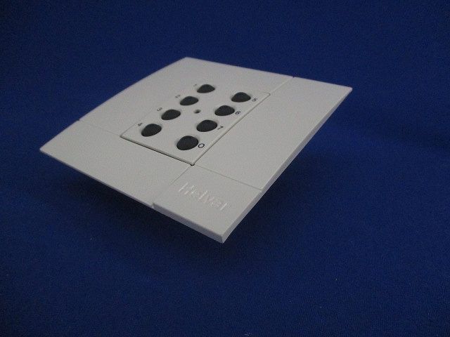 モジュラーパネル(8ボタン)(フレーム付)(ホワイト) 126