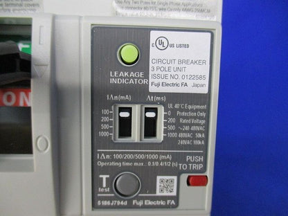 漏電遮断器3P150A EW250RAGU-3P150