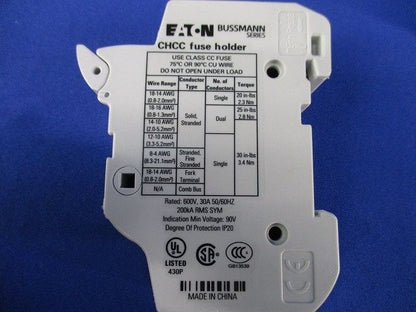ヒューズホルダ600V30A(6個入) CHCC