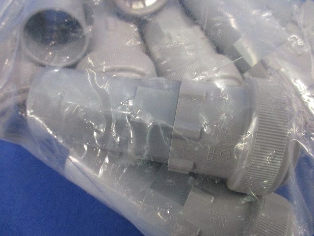 コンビネーションカップリング ワンタッチ型(10個入)(グレー)(新品未開封) FPVE-22YH