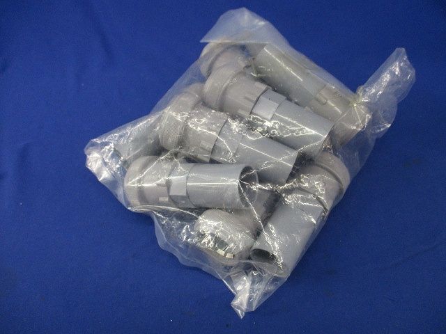 コンビネーションカップリング ワンタッチ型(10個入)(グレー)(新品未開封) FPVE-22YH