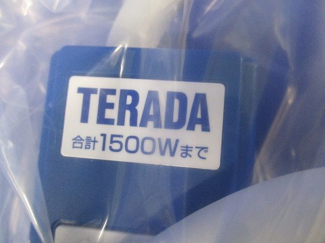 OAタップ 6口 接地2P15A125V抜止 ハーネスプラグ付 VCTケーブル5m ブルー AHY655BL