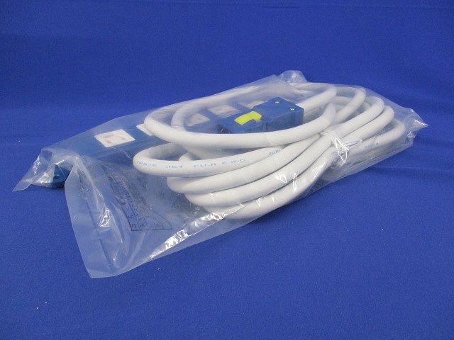 OAタップ 6口 接地2P15A125V抜止 ハーネスプラグ付 VCTケーブル5m ブルー AHY655BL