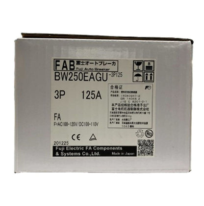オートブレーカ F＝AC100-120V/DC100-110V BW250EAGU 3P125A FA