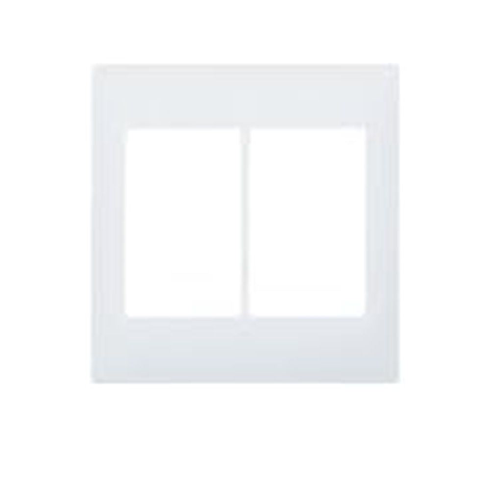 アドバンスシリーズ スイッチプレート(2連用)(マットホワイト) 5個入 WTA7102WK-05