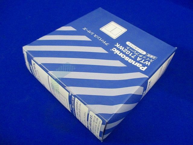 アドバンスシリーズ スイッチプレート(2連用)(マットホワイト) 5個入 WTA7102WK-05