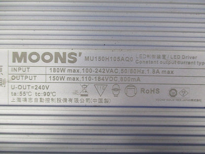 LED電源装置(OEM商品)(キズ・汚れ有) MU150H105AQ0
