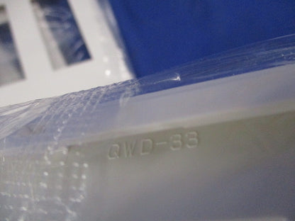 コンセントプレート2連用 スクエア(10枚入)(ピュアホワイト) QWD-33