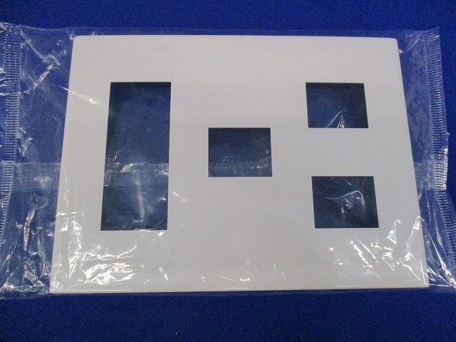 コンセントプレート6コ用(9枚入)(ホワイト)(新品未開封) WTF8076