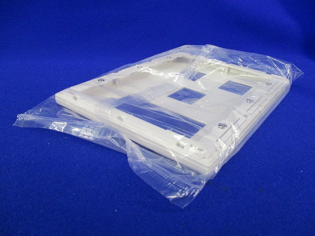 コンセントプレート6コ用(9枚入)(ホワイト)(新品未開封) WTF8076