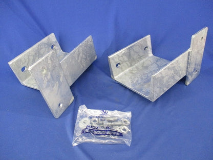 床面固定立上りケーブルラック用耐震架台(亜鉛)(1セット入)(キズ・汚れ有) Z-CGY15
