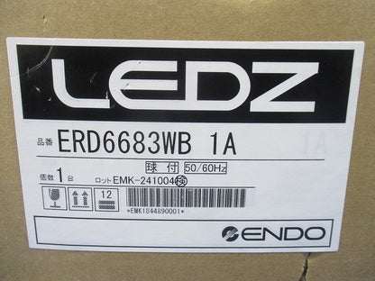 ＬＥＤユニバーサルダウンライト ナチュラルホワイト  4200K 白 φ125 超広角 電源別売 ERD6683WB