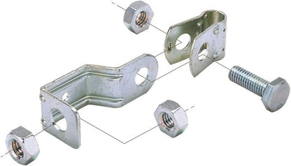 吊りボルト振れ止め金具 溶融亜鉛めっき 10個入 Z-DYR1-W3-10
