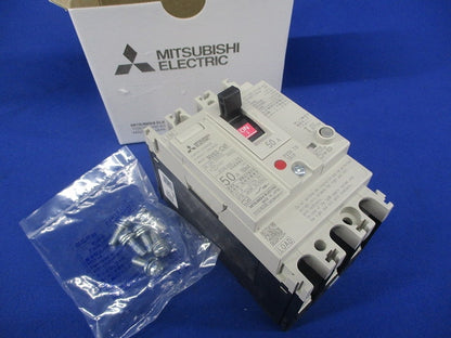 漏電遮断器 100-440VAC NV63-CVF3P50A100mA