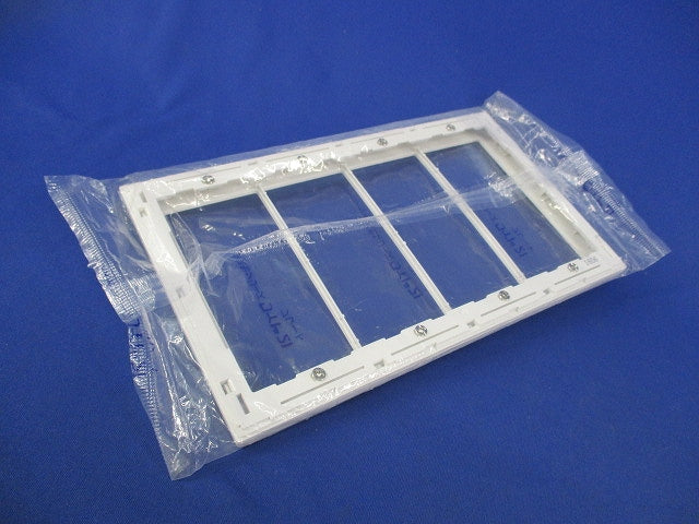 スイッチプレート4連用(6個入)(ホワイト) WT8104