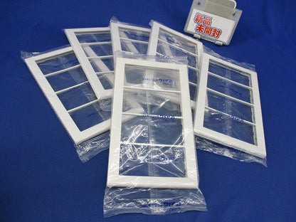 スイッチプレート4連用(6個入)(ホワイト) WT8104