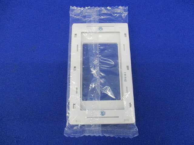 スイッチプレート1連用(10枚入)(マットホワイト)(新品未開封) WTA7101K