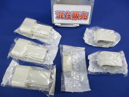 0号エムケーダクト付属品混在セット(6個入)ミルキーホワイト MDFJC03