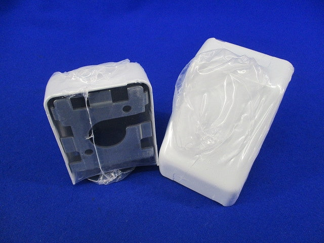 メタルモール付属品コーナーボックスA型(2個入)(ホワイト) A1082