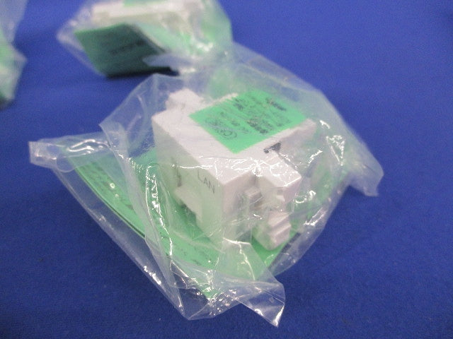 埋込モジュラジャック(4個入)(新品未開封) JEC-BN-LH5EL