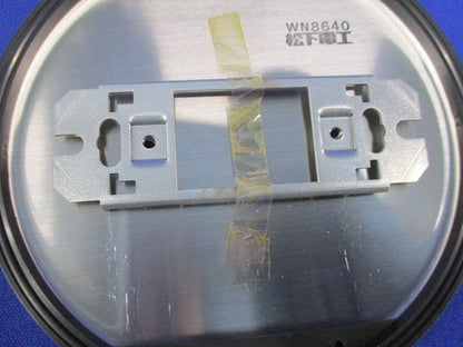 ステンレス丸型大カバープレート(4枚入)National WN8640