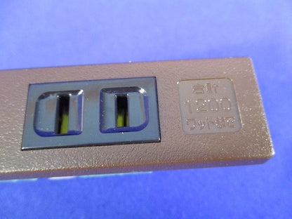 家具用ミニダブルコンセント(チョコ) WF2039AK