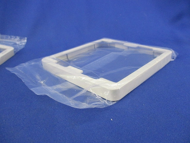モダン厚型継枠2連用(10個入)(ミルキーホワイト)(新品未開封) WN8072