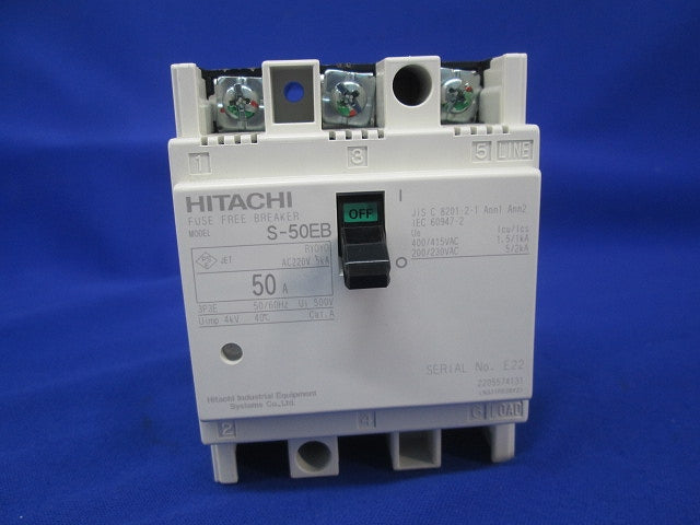 配線用遮断機3P3E50A S-50EB