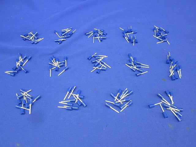 絶縁付端子棒形(140個入)青 TMEVTC-2-16