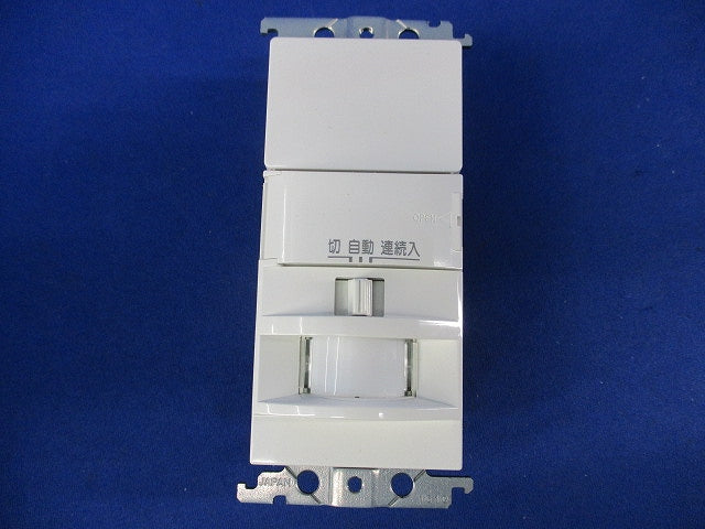 壁取付熱センサ付自動スイッチ(親器)(ホワイト) WTK1411W