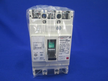 漏電遮断器3P3E20A EXK60-C